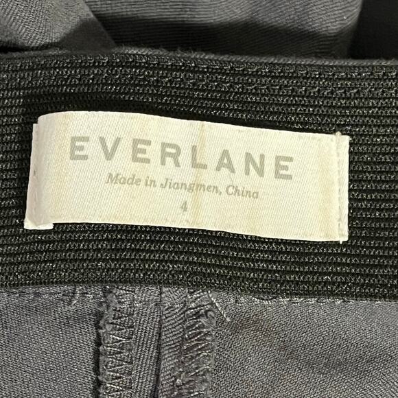 Everlane Slate Gray Womens Stretch Pants Size 4 - Picture 6 of 7